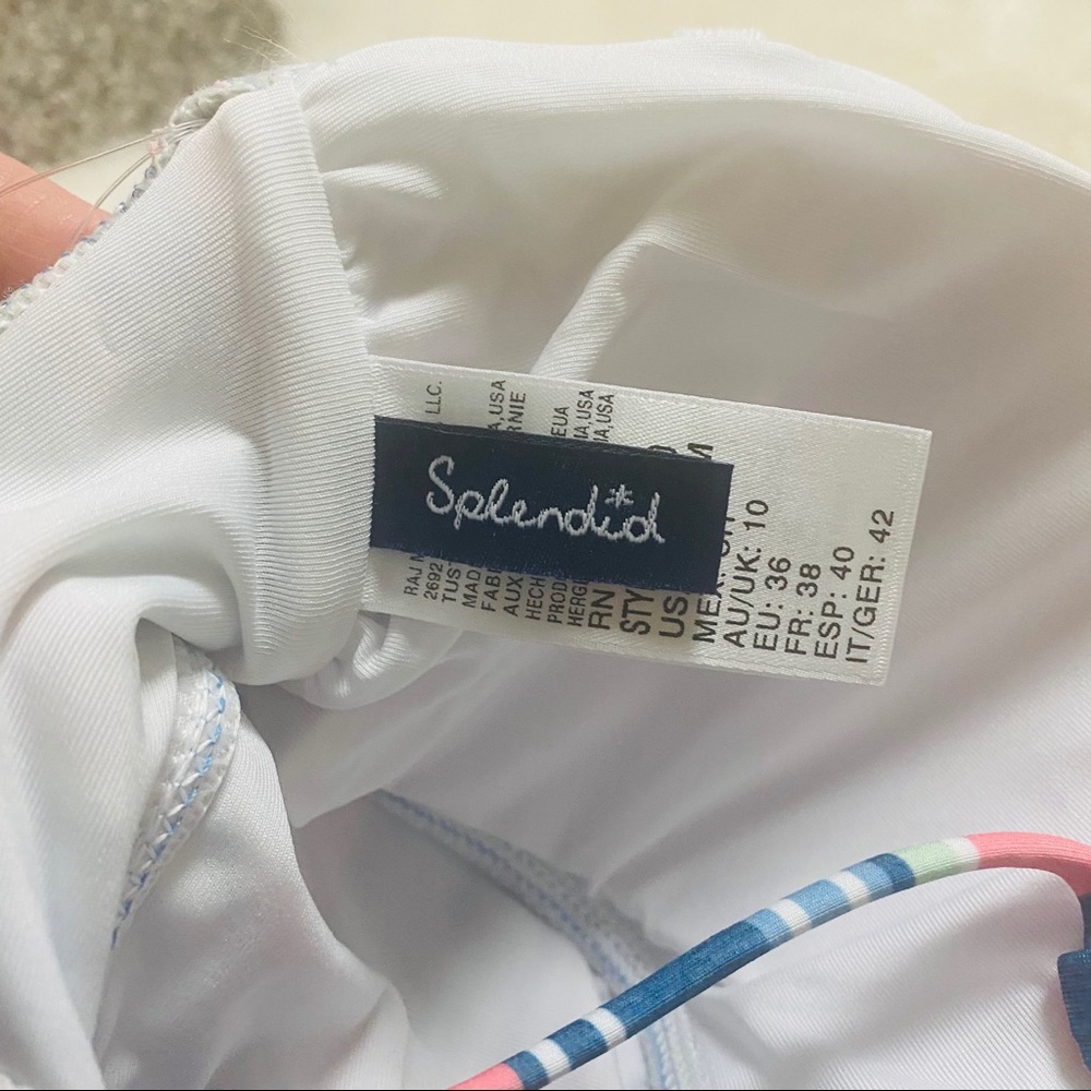 Splendid Holding Pattern 1-Piece Swimsuit - Picture 8 of 14